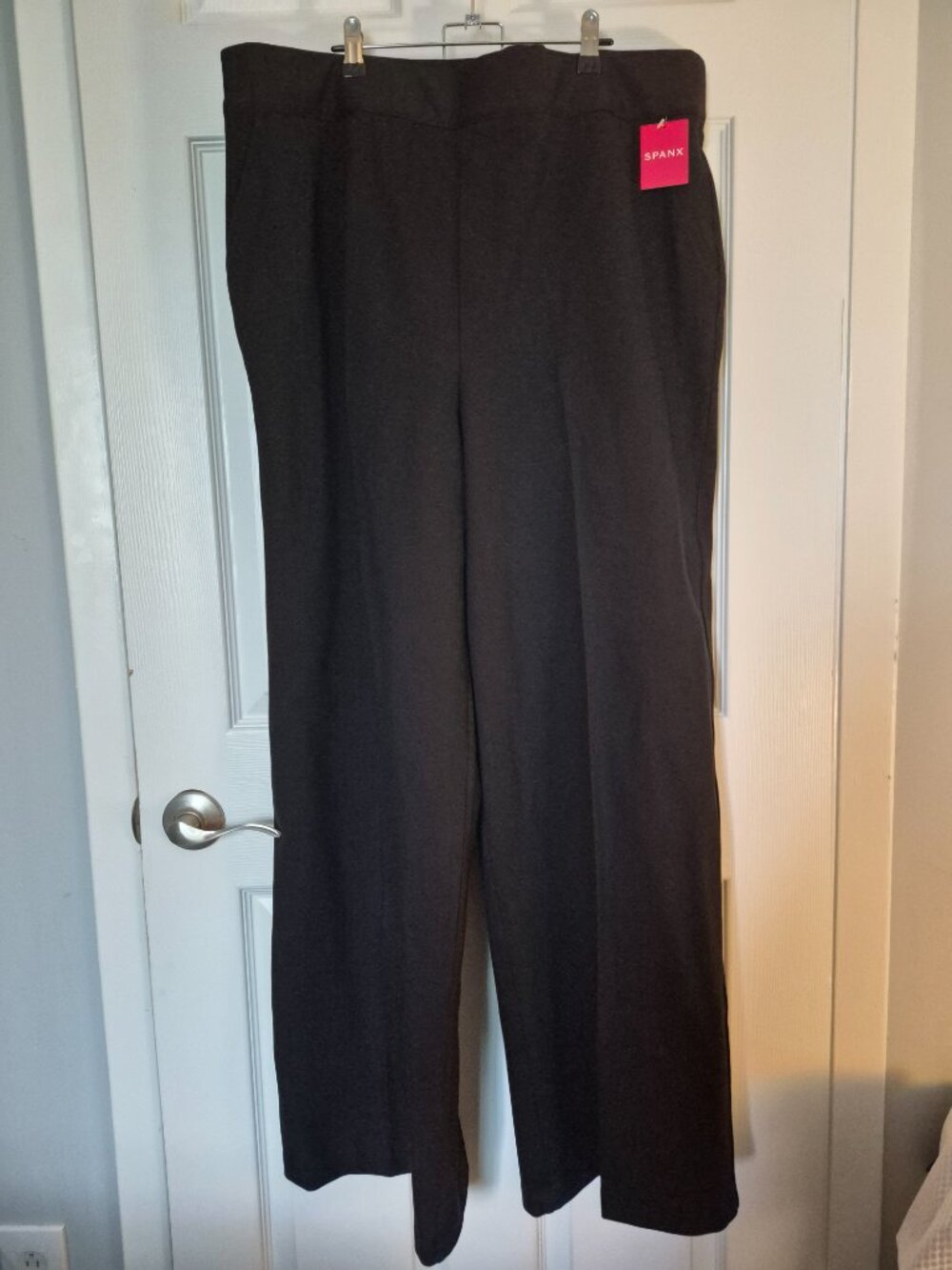 Spanx Women's The Perfect Pant Wide Leg in Classic Black Size 3X